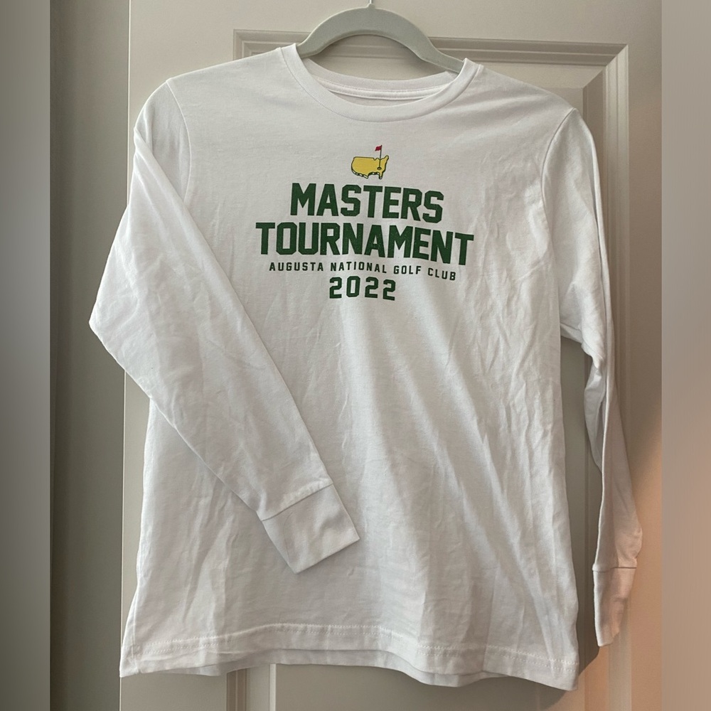 Kids Masters Golf Long Sleeve T Shirt